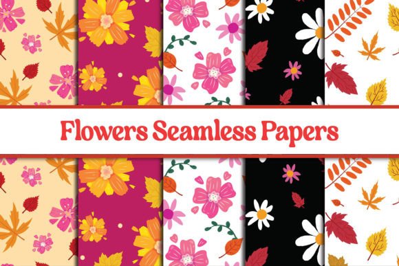 Floral Seamless Pattern Digital Papers Review