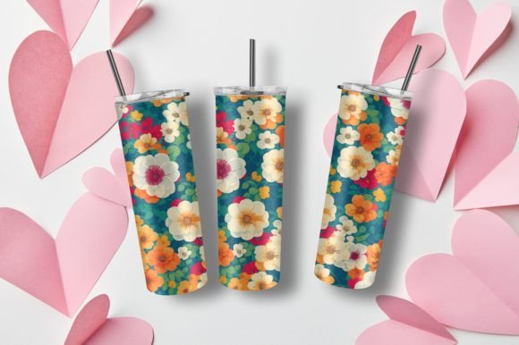 Floral Valentine's Day Tumbler Wrap Review