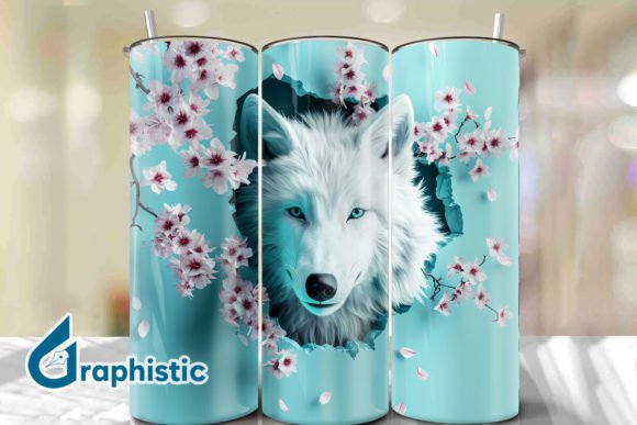Valentine Wolf Floral Tumbler Wrap 28 Review