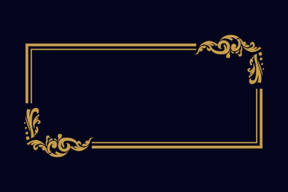 Vintage Pattern Border Floral Decoration Review